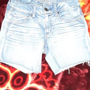 American eagle denim shorts